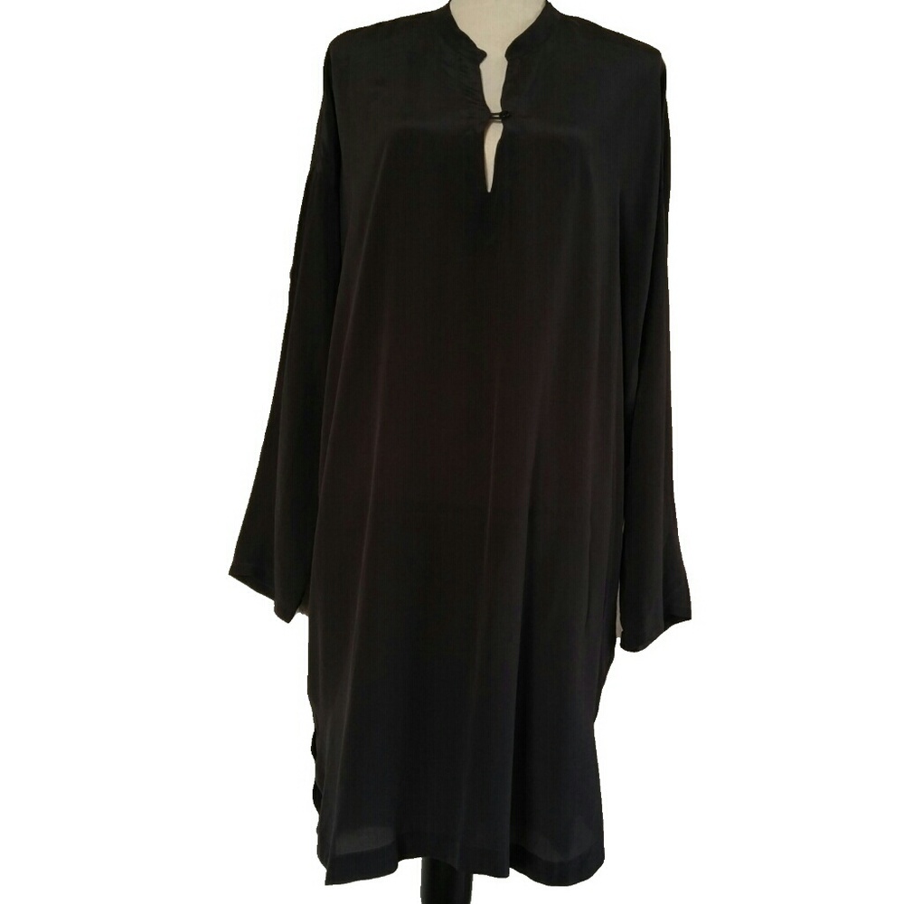Biya, Johnny Was Black Long Sleeve Tunic
